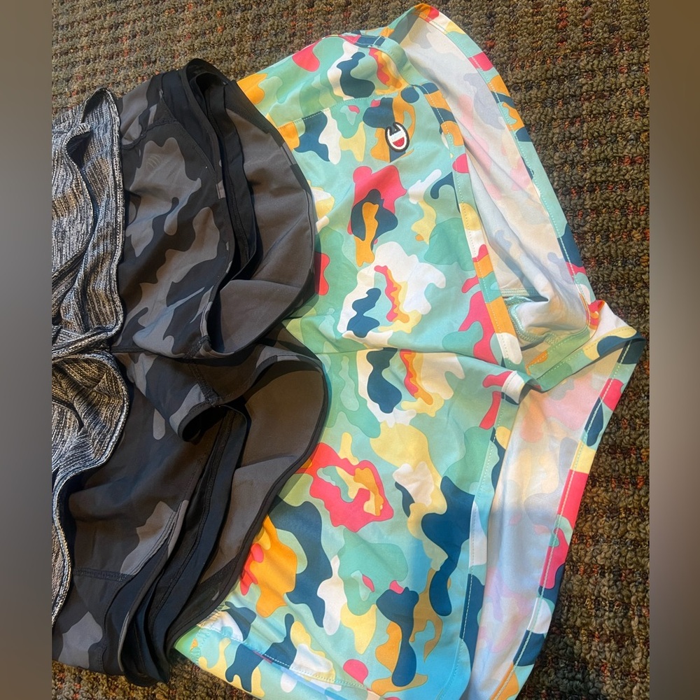 6 pair size L and one XL athletic shorts! 🎉